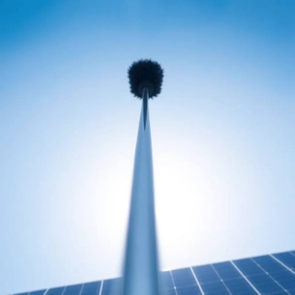 Szczotka do mycia paneli fotowoltaicznych 8m