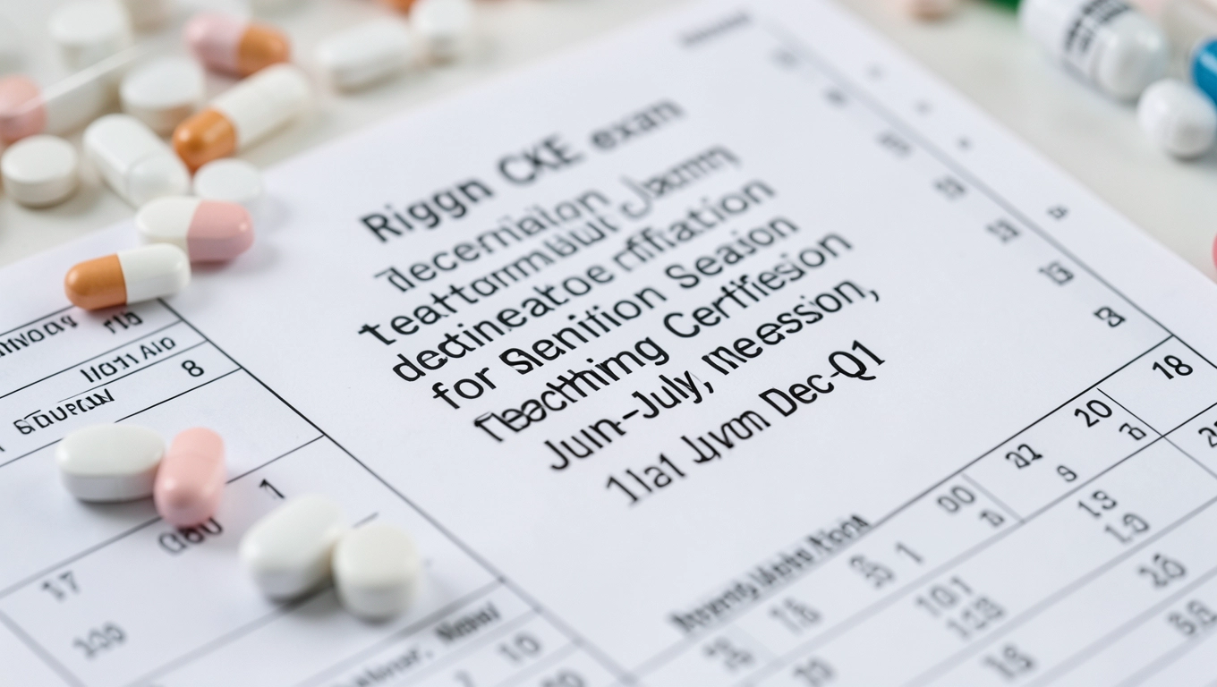 Terminy deklaracji na egzamin CKE technik farmaceutyczny