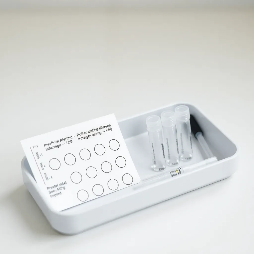 Testy alergiczne skórne panel wziewny cena