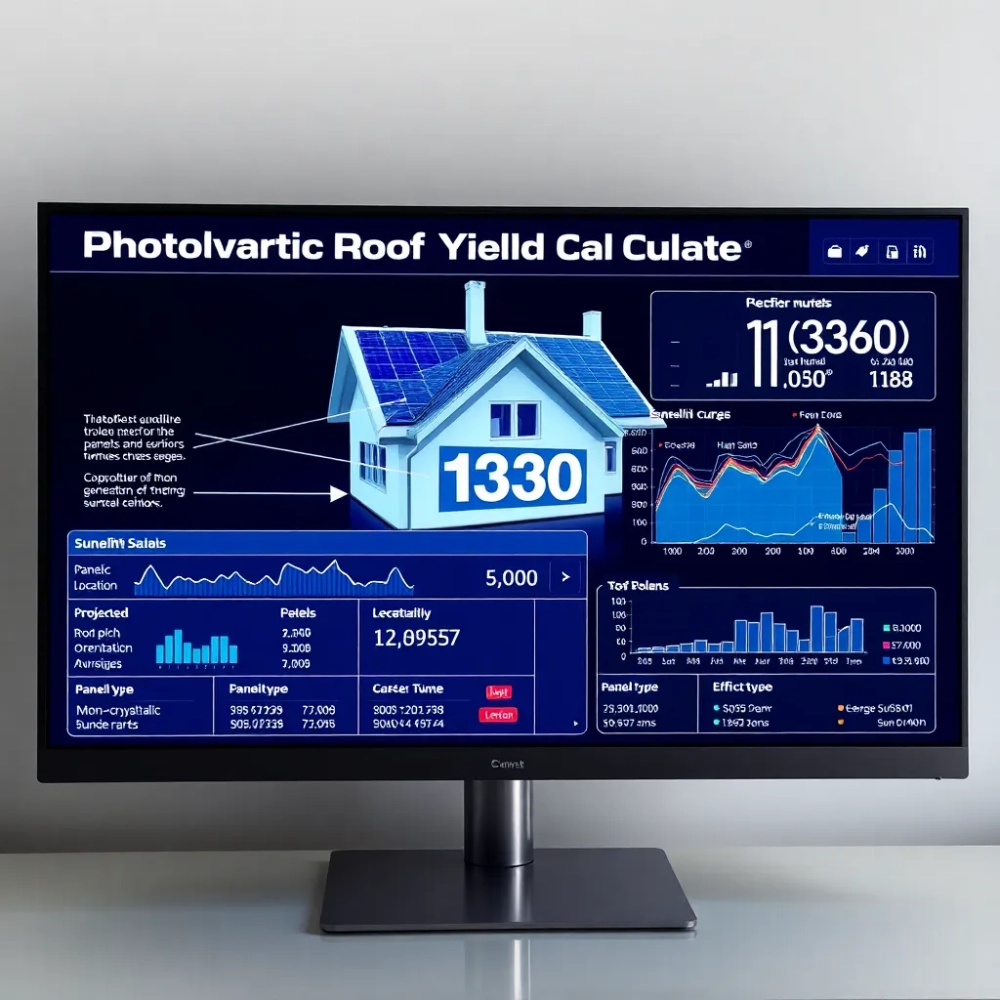 Uzysk energii z paneli fotowoltaicznych kalkulator