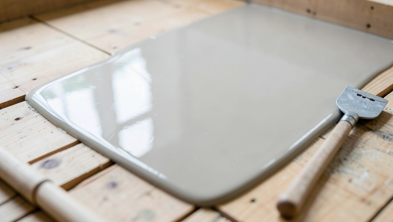 Wylewka samopoziomująca pod panele na drewno