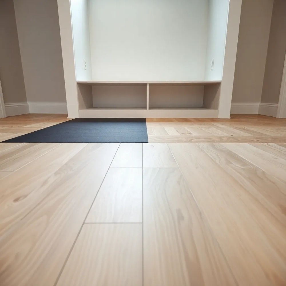 Wymiana podłogi a szafa w zabudowie