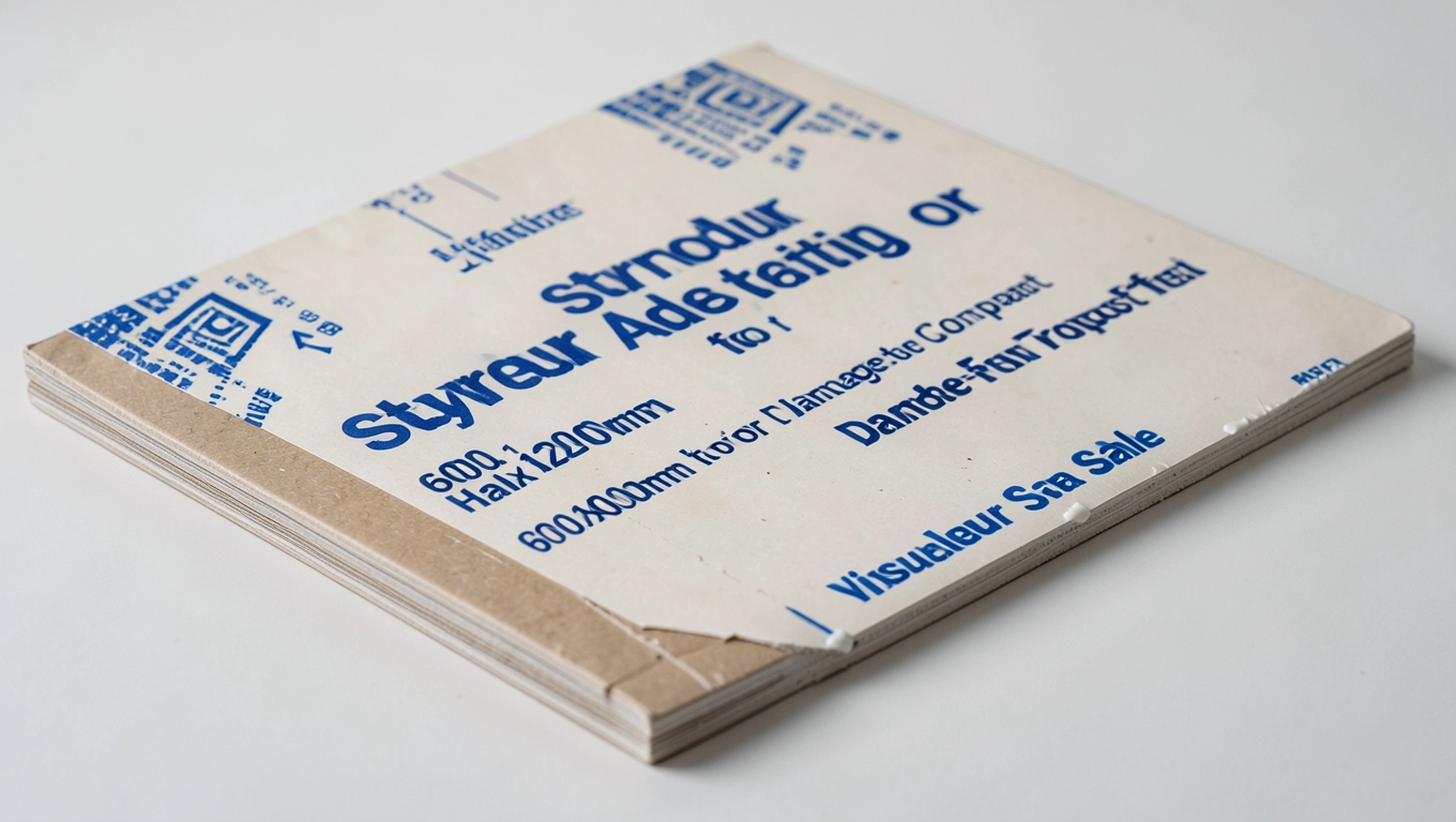 Wymiary styroduru z klejem do wysyłki