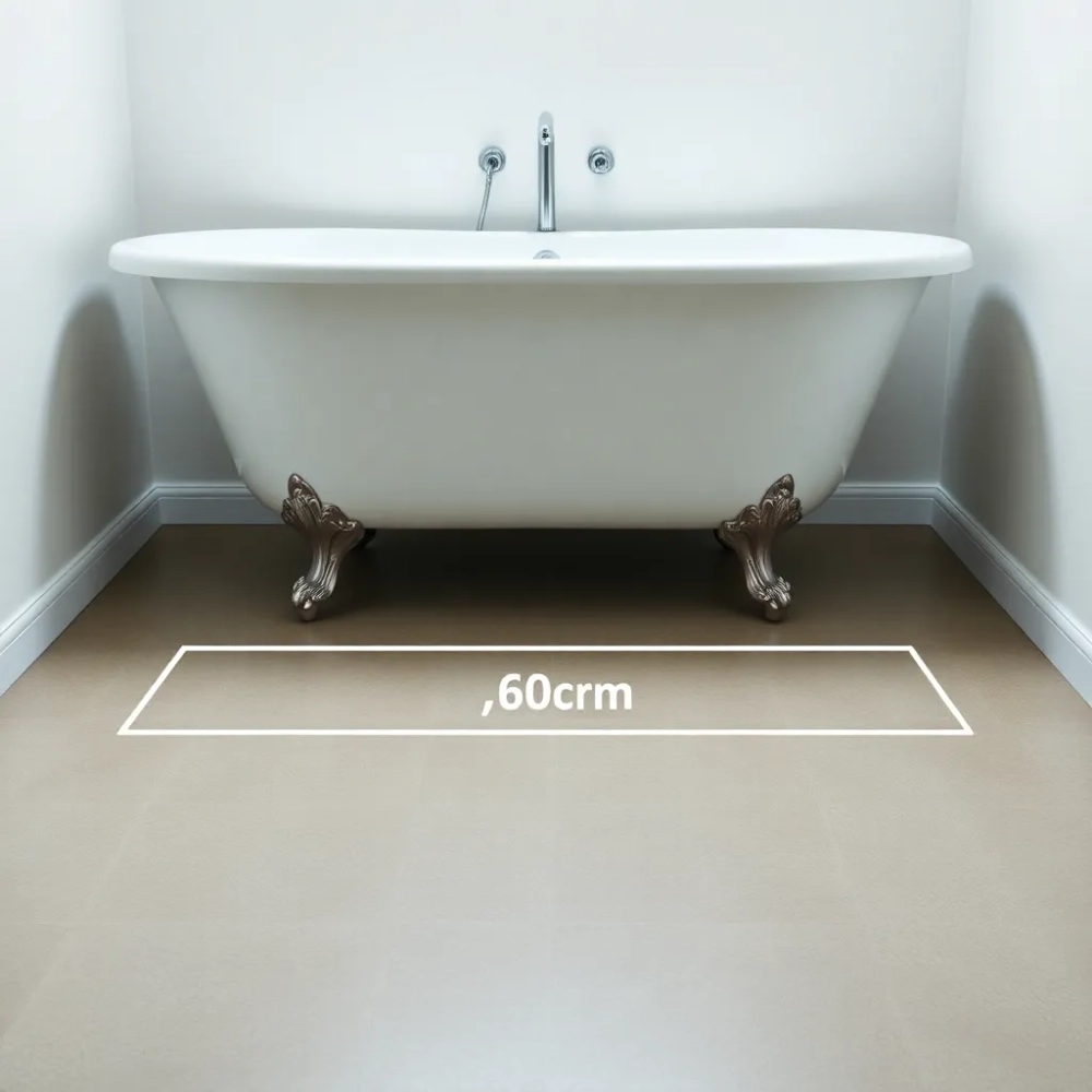 Wysokość wanny od podłogi