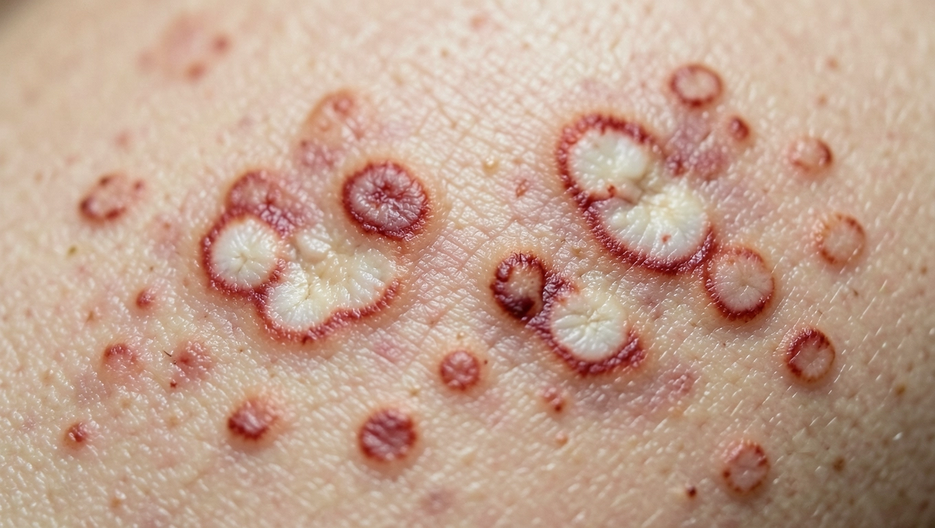 Wysypka i pokrzywka w alergii na antybiotyk