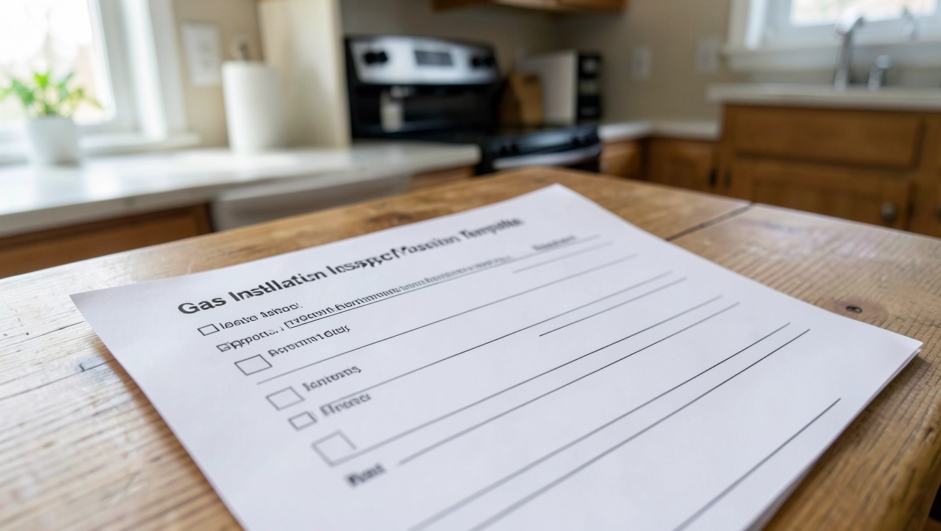 Wzór protokołu przeglądu instalacji gazowej w mieszkaniu