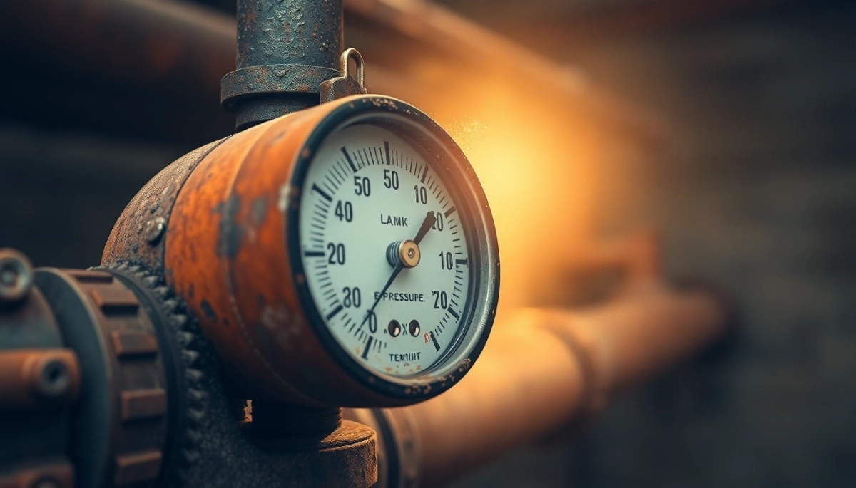 Wzrost ciśnienia w instalacji CO