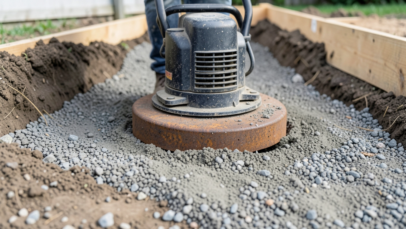 Zagęszczarka 200 kg pod chudziaka