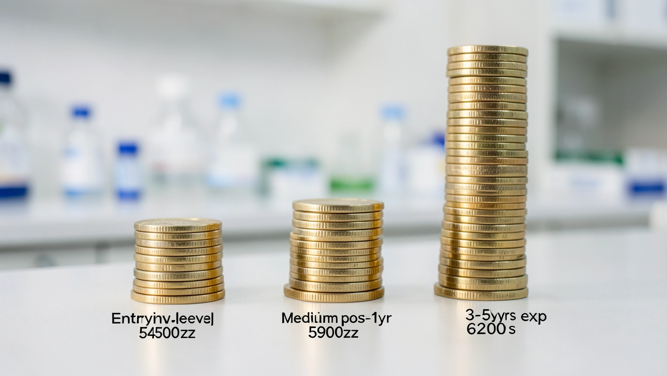 Zarobki technika farmaceutycznego a staż pracy